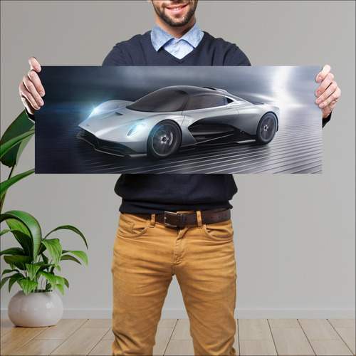 Cuadro 30x80cm Auto 2019 Aston Martin Project 00 642
