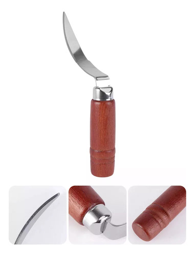 2 Raspadores De Acero Inoxidable Para Quitar Carne De Coco,