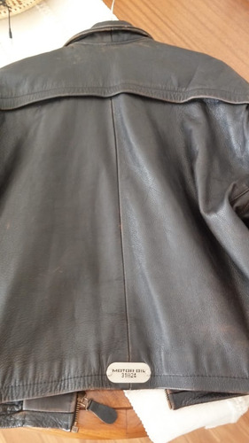 Campera De Cuero De Hombre