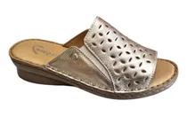 Comprar Chinela Zueco Cavatini Cuero Confort Elina 1678