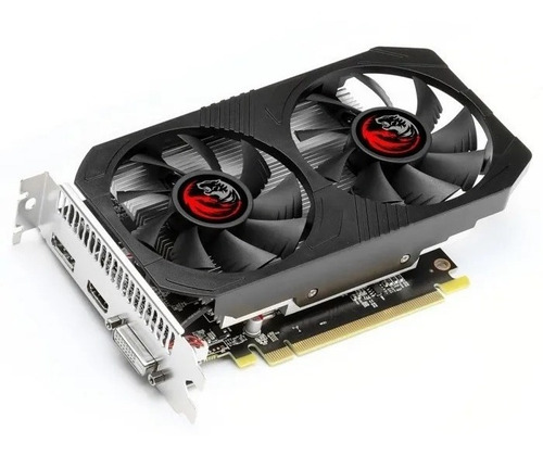 Imagem 2 de 10 de Placa De Vídeo Pcyes Amd Radeon Rx550 4gb Gddr5 128 Bits