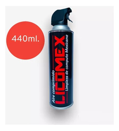 Imagen 2 de 2 de Aire Comprimido Kit Limpieza Pc Removedor Polvo 3pz Licomex