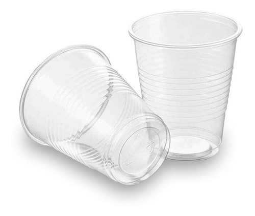Vasos Plásticos Transparentes De 5 Onzas 25x100= 2.500    V5