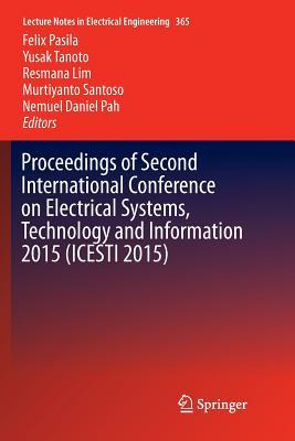 Libro Proceedings Of Second International Conference On E...