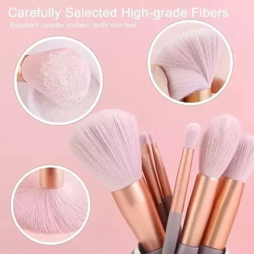 13 Pcs Brochas De Maquillaje Profesional Set De Brochas