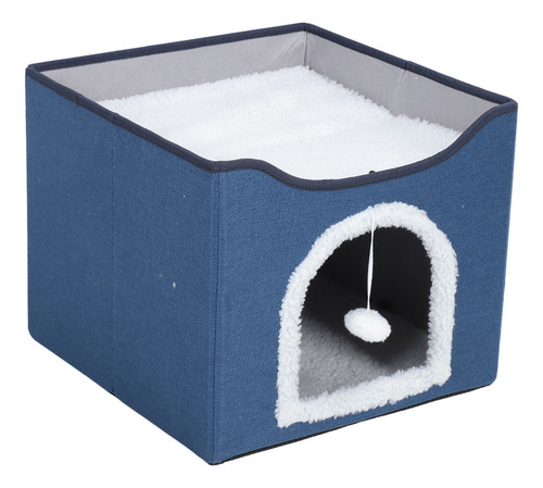 Casa Plegable Para Gatos, Casa Plegable Para Gatitos De 2 Ca