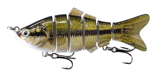 Imagen 1 de 2 de Señuelo Caster Flow Shad 10.2cm 19.4g Articulado Hundimiento