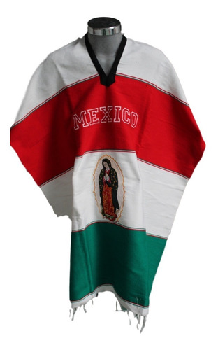Jorongo Virgen Guadalupe Gabán Mexicano