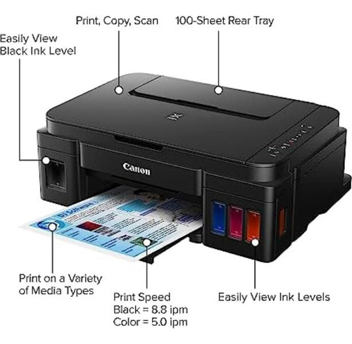 Impresora Inalámbrica Todo En Uno Supertank (megatank) Canon