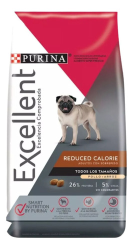 Excellent Dog Reduce Calorie 15 Kg Perros