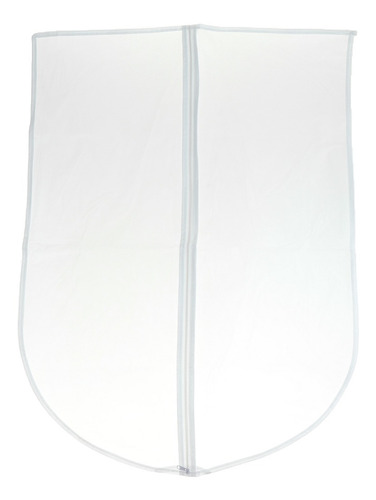 Imagen 8 de 9 de Bolsa De Traje De Cremallera Transparente 60x80cm