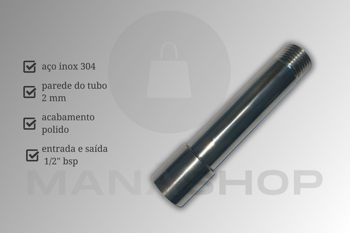 Prolongador Extensor Para Torneiras Bancada/parede 1/2