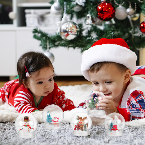Bola De Nieve R De Plástico Pequeña Para Hacer Globos De Agu