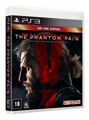 Metal Gear Solid V 5 The Phantom Pain Ps3 Cd Blu-ray Origina