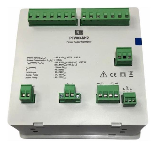 Controlador De Fator De Potencia Mono 12 Estagios