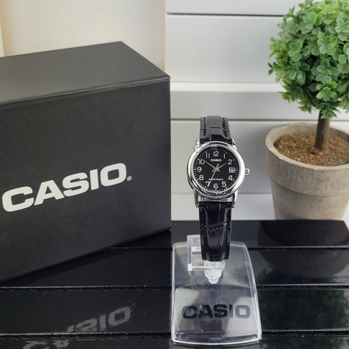 Relógio Casio Feminino Analógico Prata Ltp-v002l-1budf