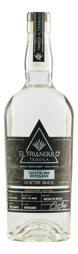 Paquete De 3 Tequila El Triangulo Reposado Cristalino 750 Ml