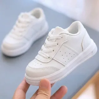 Tênis Baby Kids Branco Meninas Meninos 20 27 Full Infantil