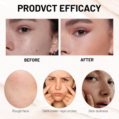 Base De Maquillaje Coreana Impecable 2 En 1