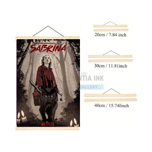 Poster Pergamino Sabrina Serie Netflix Mod. 24 De 30 X 40 Cm