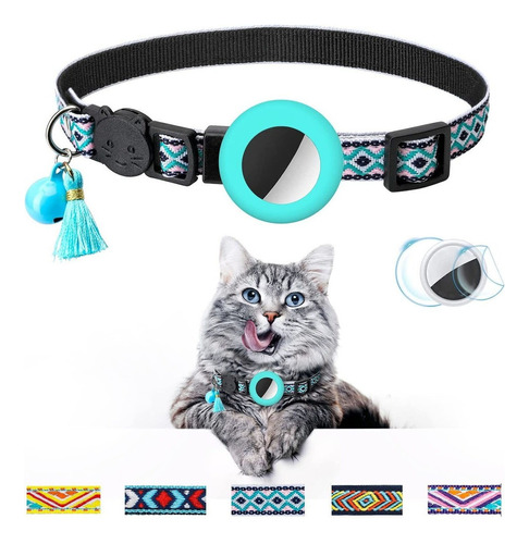 For Airtag Cat Bell Collar Anti Lost Tracking Protector