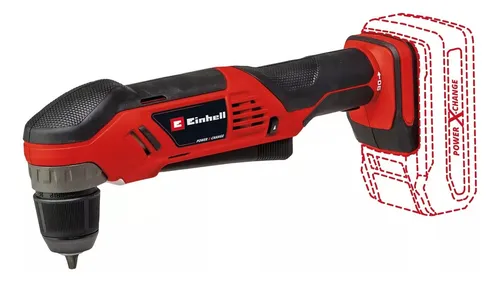 Taladro Angular Inalámbrico Einhell Te-ad 18 Li  Solo Rojo