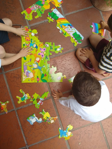 Imagen 3 de 9 de Rompecabezas Hada Didactico Puzzle Gigante Infantil Niño