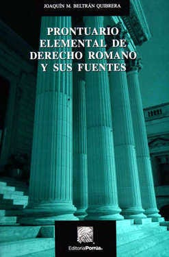 Prontuario Elemental De Derecho Romano Y Sus Fuent . 931369