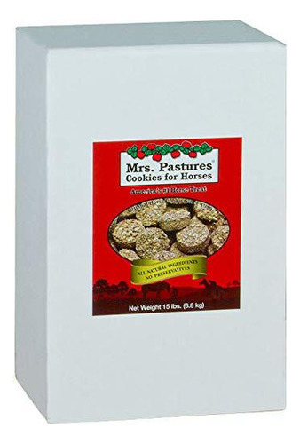 Galletas Prémium Naturales Para Caballos Con Manzana Y Avena