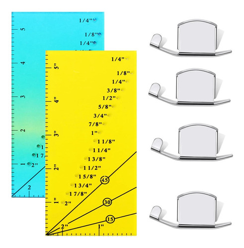 Regla De Costura De 2 Piezas Con 4 Guías De Costura Magnétic