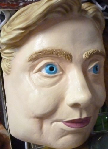 Mascara Hilary Clinton Latex Adulto Hallowen Dia De Muertos