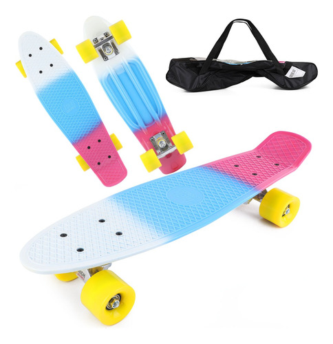 Patineta Skateboard Tipo Penny - Cruiser Tabla Estampada