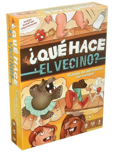 Juego De Mesa ¿qué Hace El Vecino? Original De Mattel 