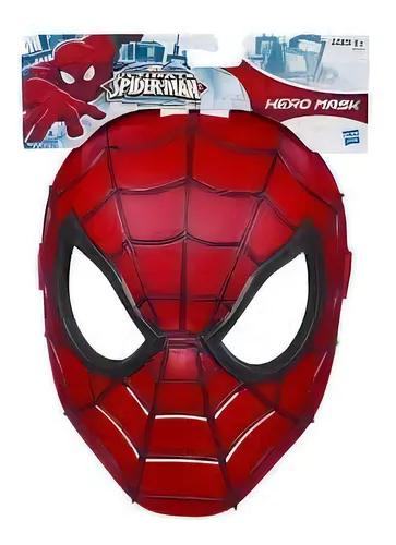 Mascara Spider-man Color Rojo Hombre Araña