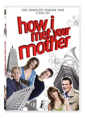 Dvd How I Met Your Mother Tercera Temporada 3 Discos 