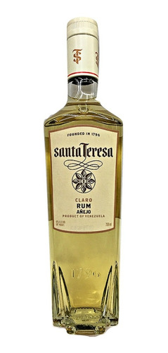 Ron Santa Teresa Claro Añejo 750ml. - Envíos