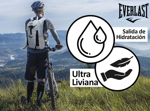 Imagen 4 de 10 de Mochila Everlast Running Liviana Trekking Deporte Diseño New