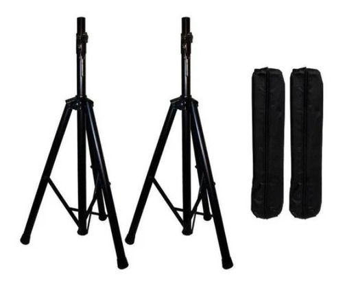 Kit Stand Para Caixa Acústica 2 Peças + Bag - Lexsen