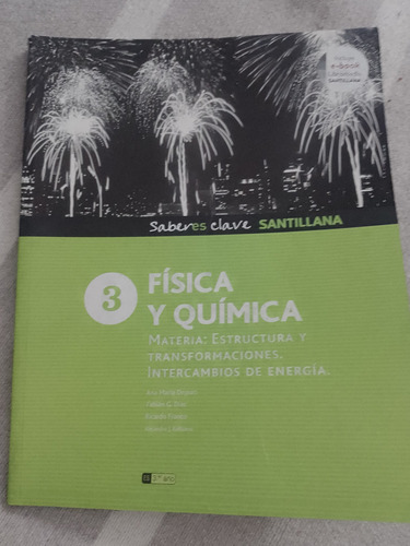 Física Y Química 3 Saberes Clave Santillana 