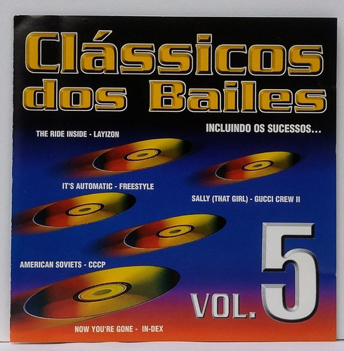 Cd Clássicos Dos Bailes Vol 5