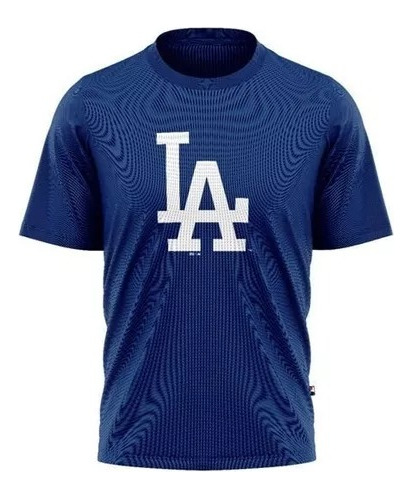 Polera Mlb Azul Los Angeles Dodgers De Algodón De Hombre