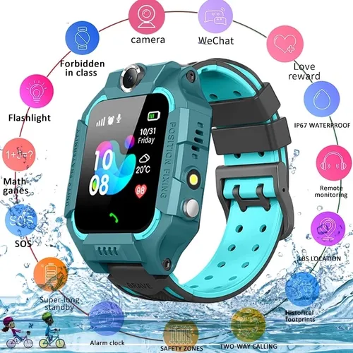 Reloj Inteligente Para Niños Q22 Con Localizador Gps