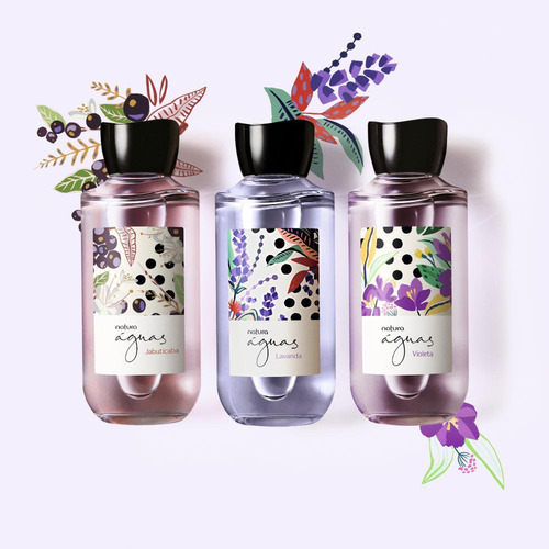 Perfume Colonia Águas De Natura Violeta Femenina 150 Ml