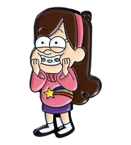 Broches Pins Serie Animada Gravity Falls Modelo Dipper Mabel