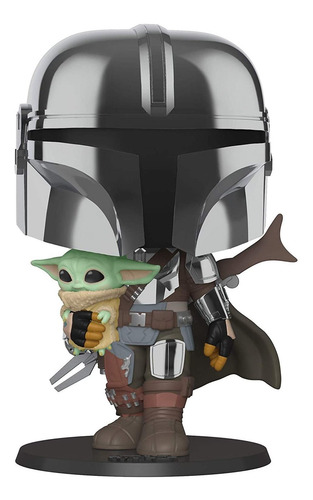 Papá! Figura De Vinilo De Mandaloriano De Star Wars: The Ma