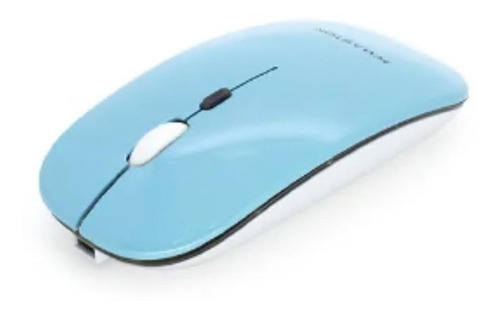 Mouse sem fio recarregável H'maston  E-1300 Pro azul