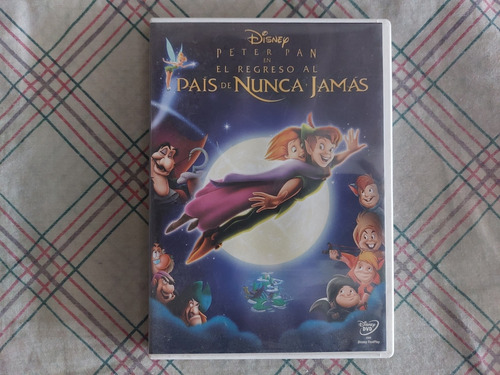 El Regreso Al País De Nunca Jamás Dvd Peter Pan Disney
