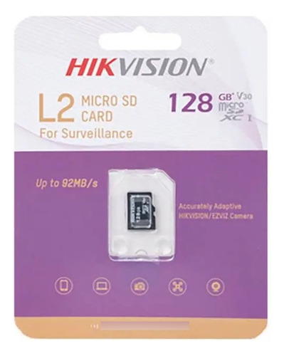 Memoria Microsd De 128 Gb, C10,  Para Videovigilancia 
