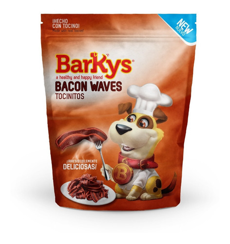 Barkys Tocinitos Bacon Waves 567 Gr - Premios Para Perro