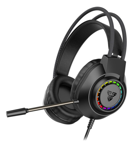 Headset Gamer Fantech Hq55 Portal Rgb Preto